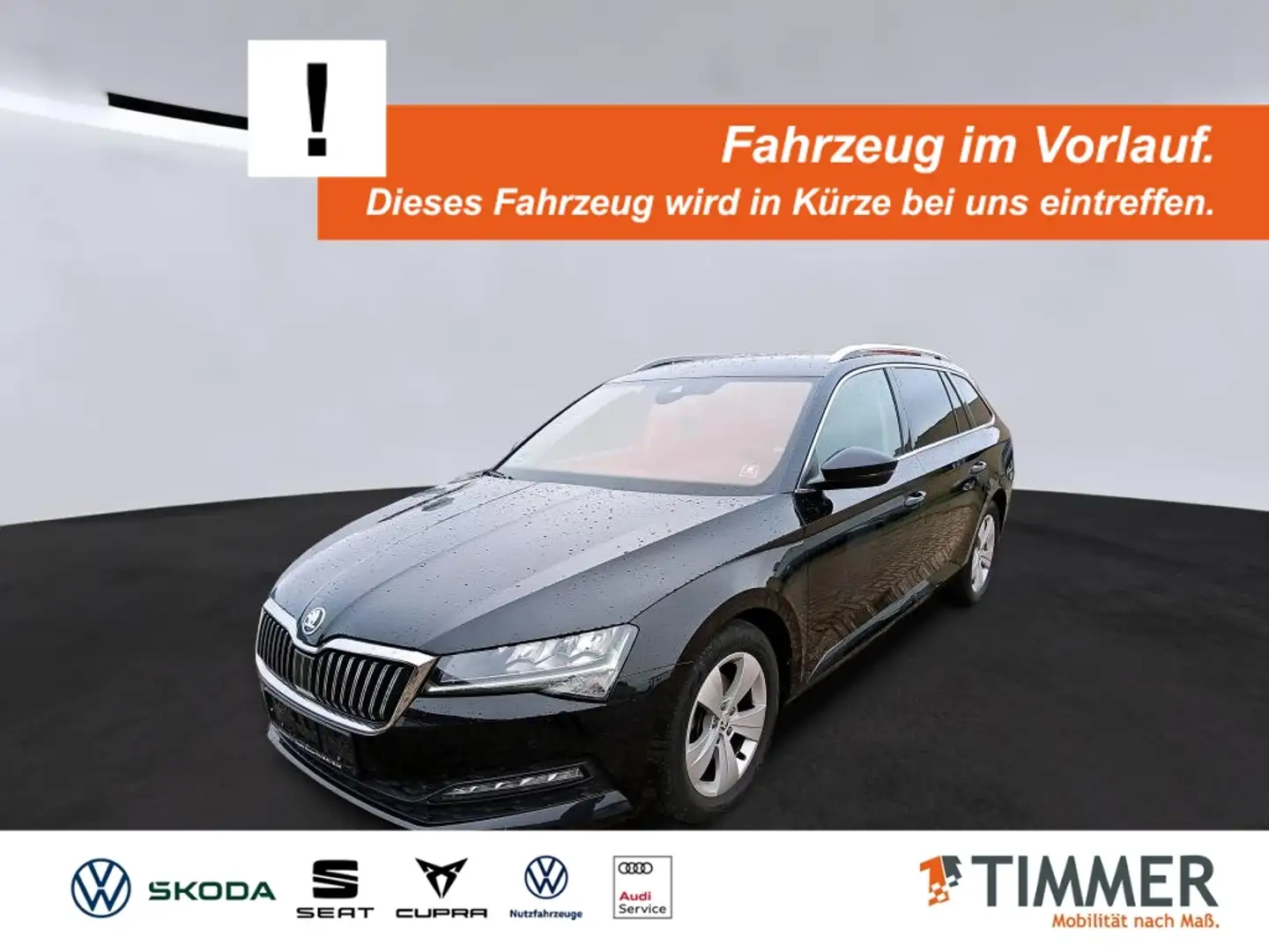 Skoda Superb Combi 2.0 TDI DSG +AHK +LED +ACC +RKAM +NAVI +SHZ Schwarz - 1