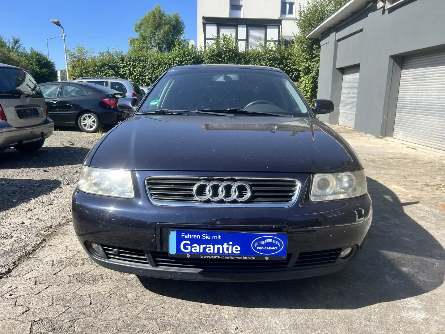 Audi A3 1.6 Ambiente/ 2 Hand/Klimaanlage/el.Glas/Alcantara Bleu - 1