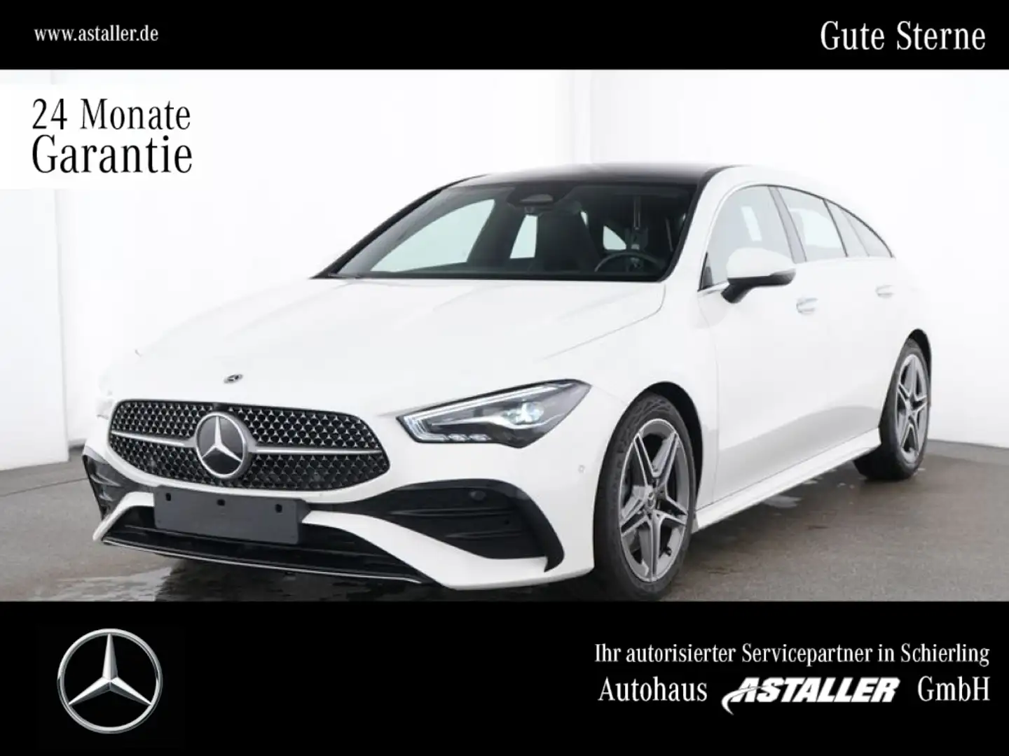 Mercedes-Benz CLA 220 SB d AMG Line MBUX+Led+Pano+AHK+WiPa+18" Beyaz - 1