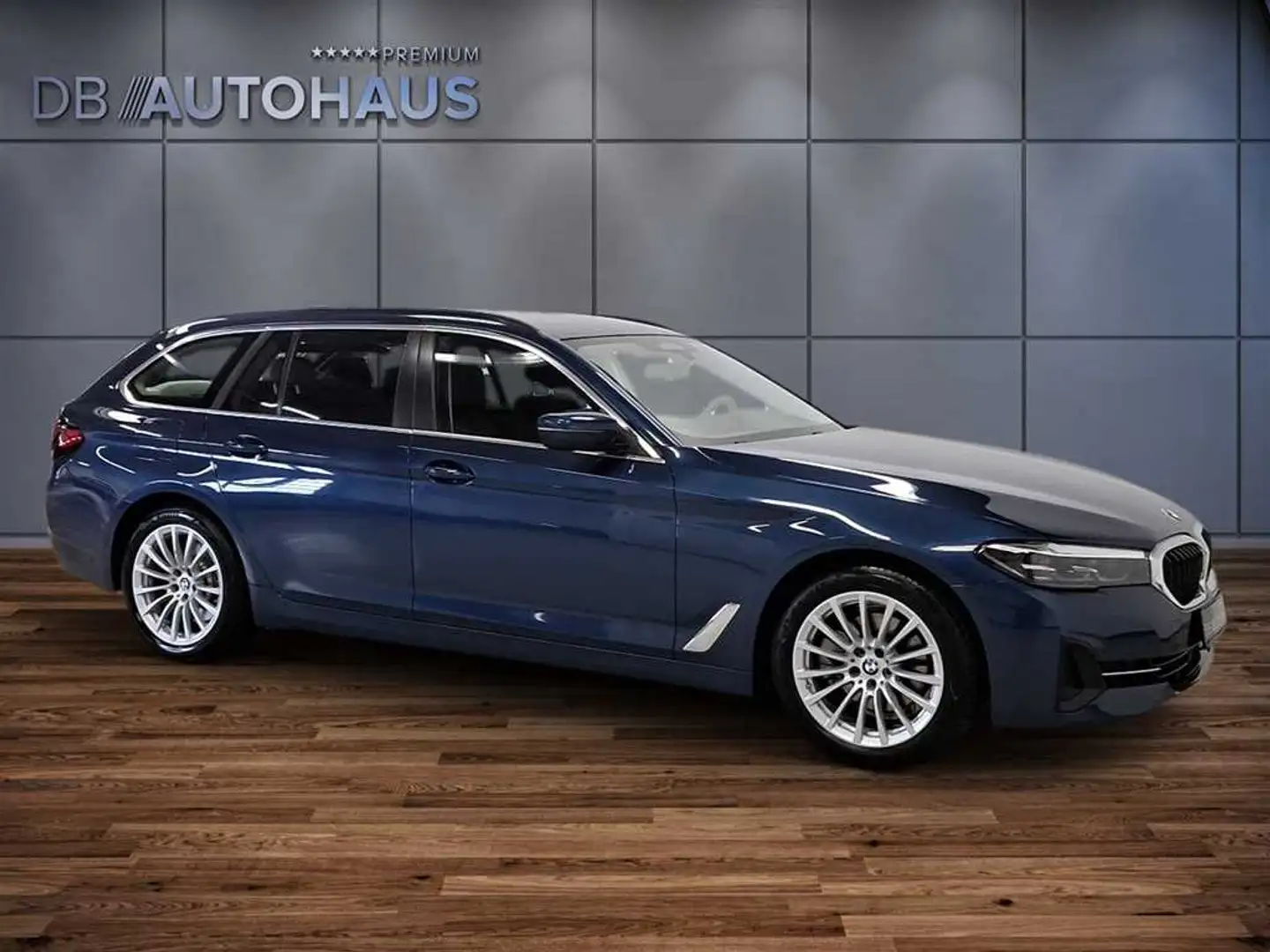 BMW 520 d Touring Steptronic Blauw - 2