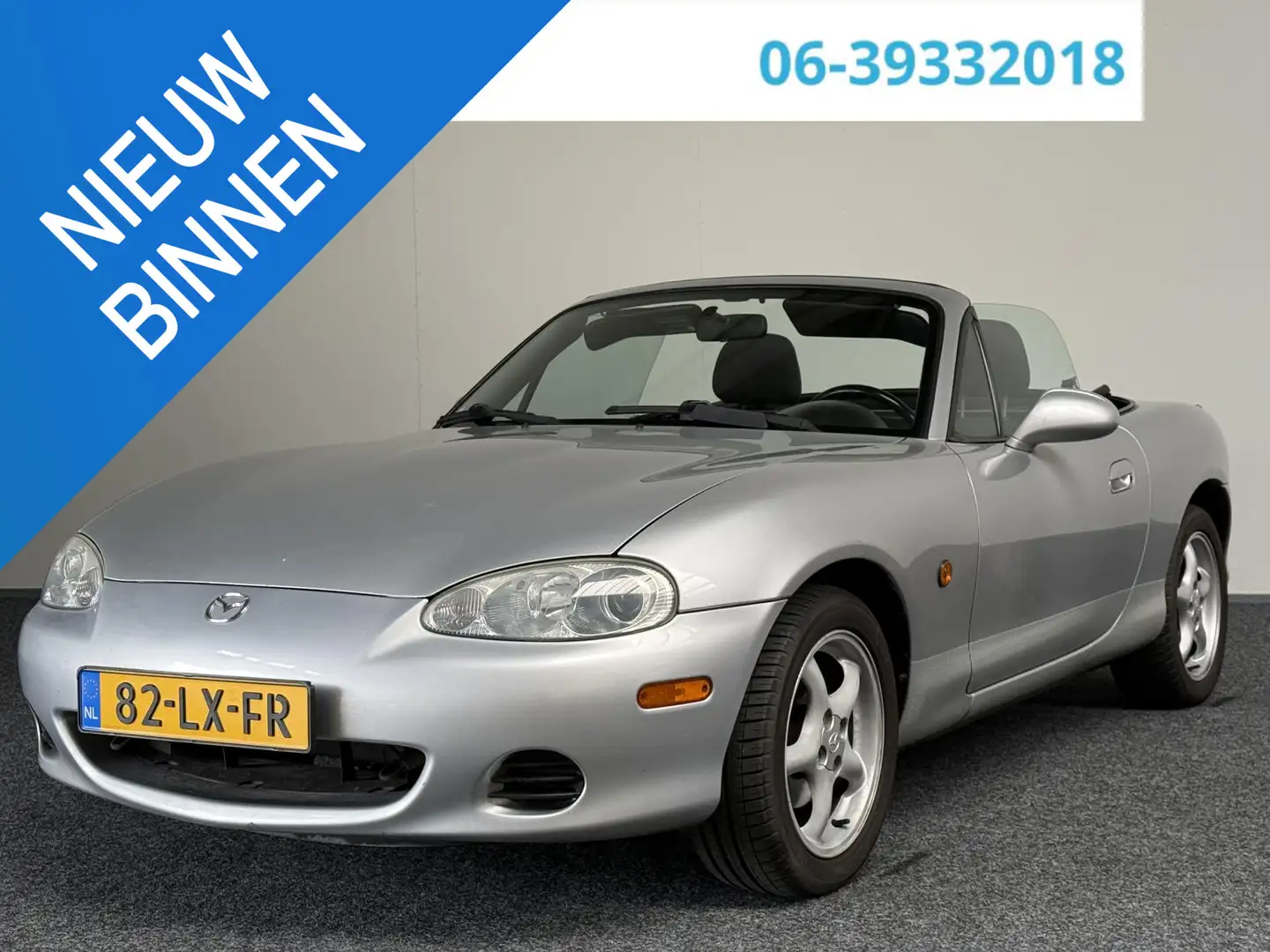 Mazda MX-5 1.6i Exclusive NL AUTO | NAP | NW APK Grijs - 1