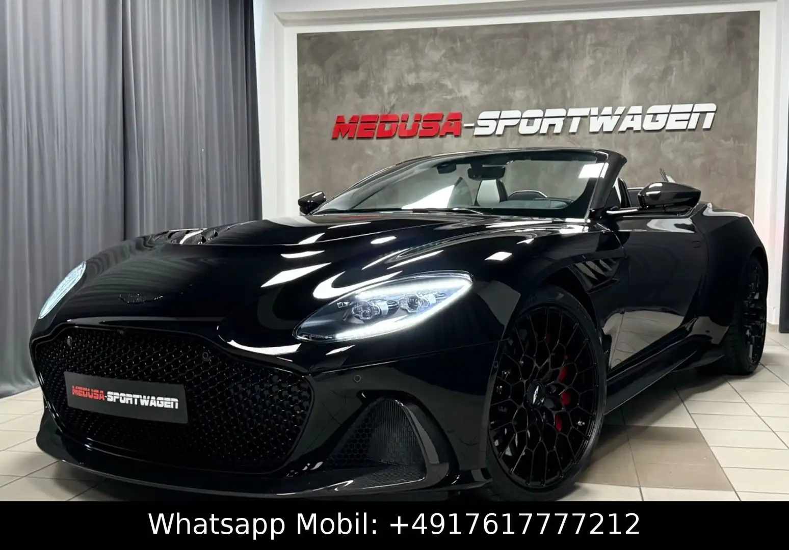 Aston Martin DBS V12 770 ULTIMATE VOLANTE 1OF199 EXLUSIV NEW! Чёрный - 1