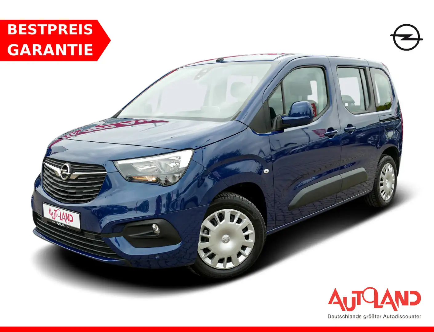 Opel Combo Life E 1.5 CDTI Edit. Navi Klima Tempomat Bleu - 1
