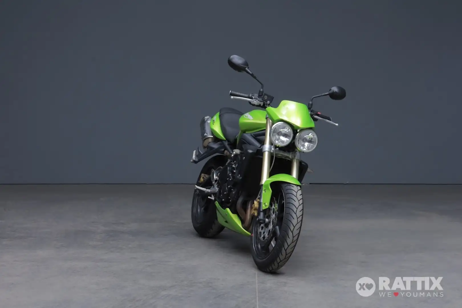 Triumph Street Triple 765 R Low seat my17 Vert - 1