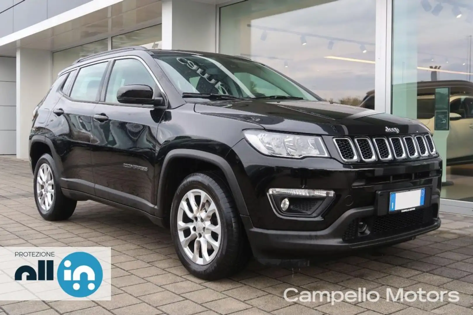 Jeep Compass Compass 1.3 T4 130cv DCT Longitude Noir - 1