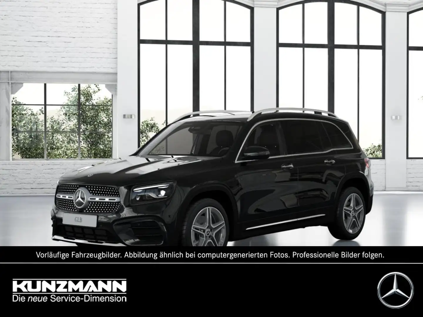 Mercedes-Benz GLB 200 d Navi AMG MBUX Navi Totwinkel SpurH LM Schwarz - 1