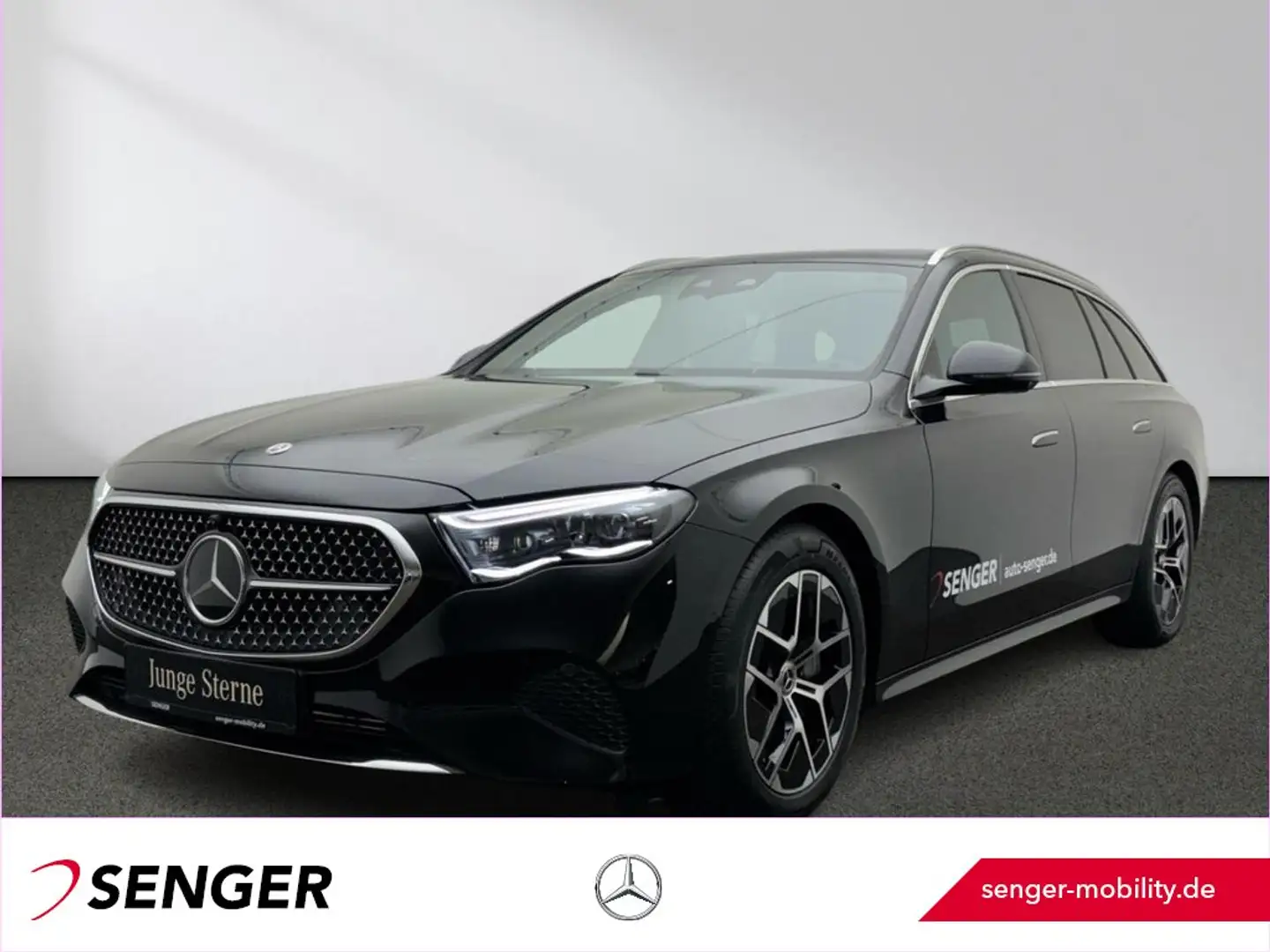 Mercedes-Benz E 220 d T Edition-Avantgarde Panorama 360°K AHK Noir - 1