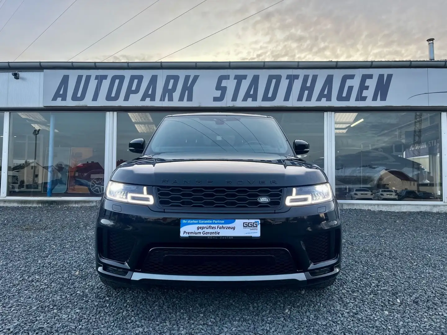 Land Rover Range Rover Sport HSE D250 ALL BLACK PANO/21" Schwarz - 2