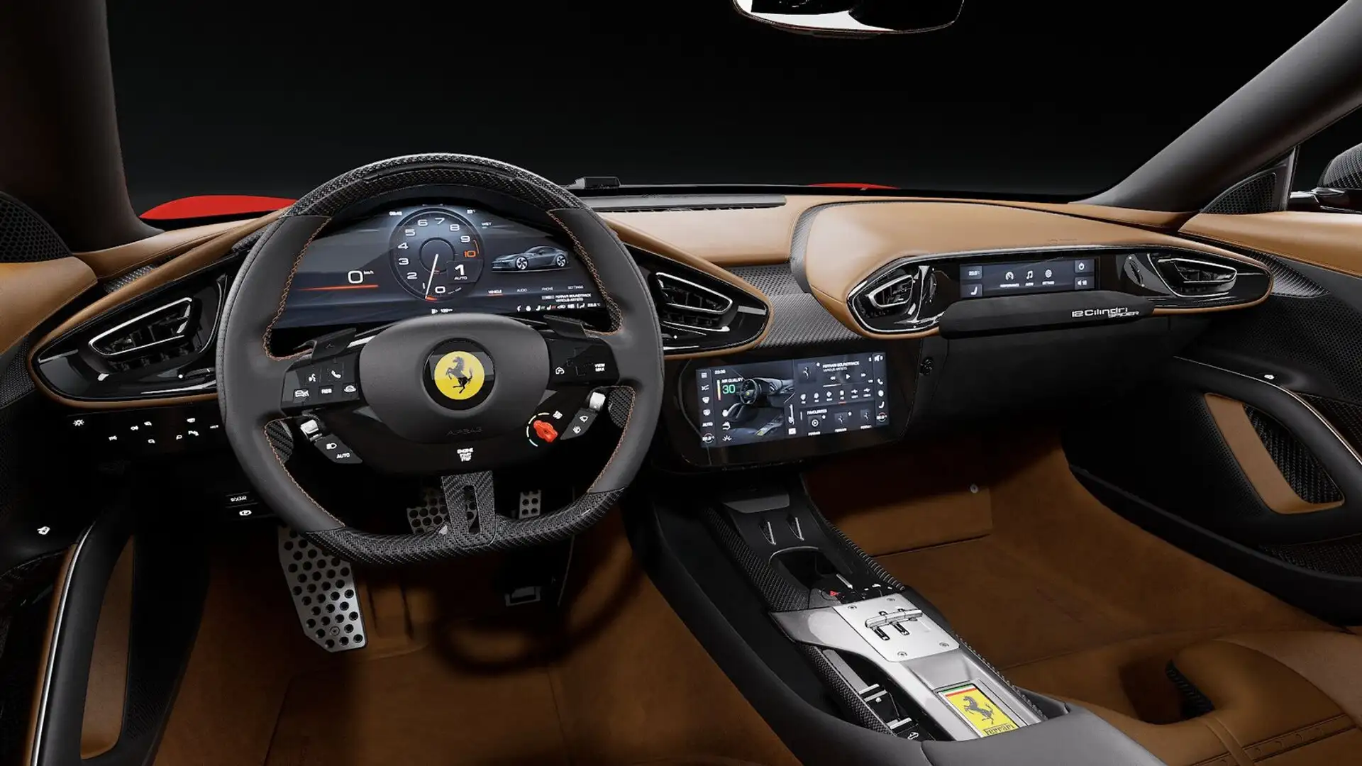 Ferrari 12Cilindri Spider/Lift/Carbon Rouge - 2