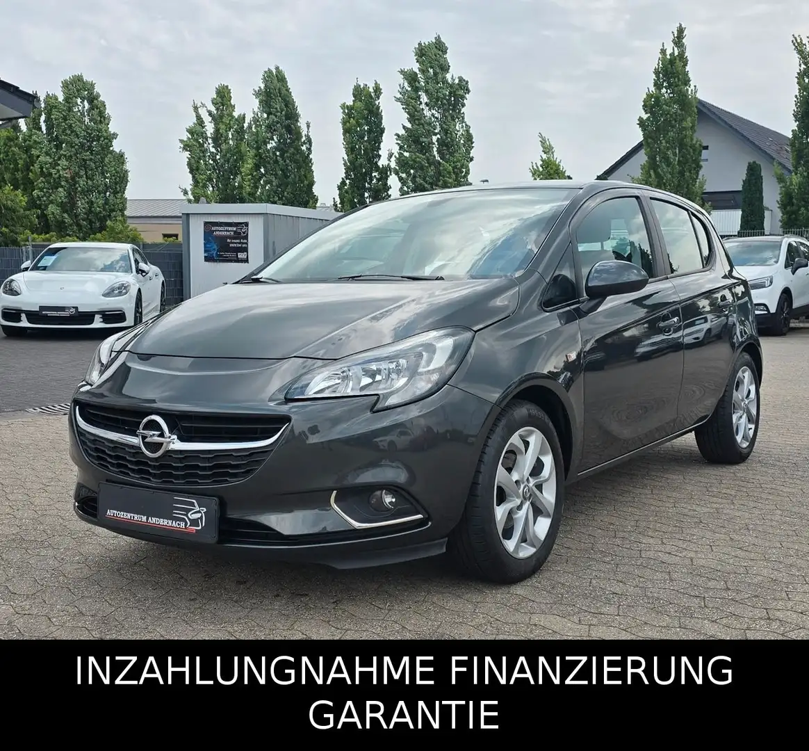 Opel Corsa E Active*ALU*KLIMA*TEMPO*90PS Grau - 1