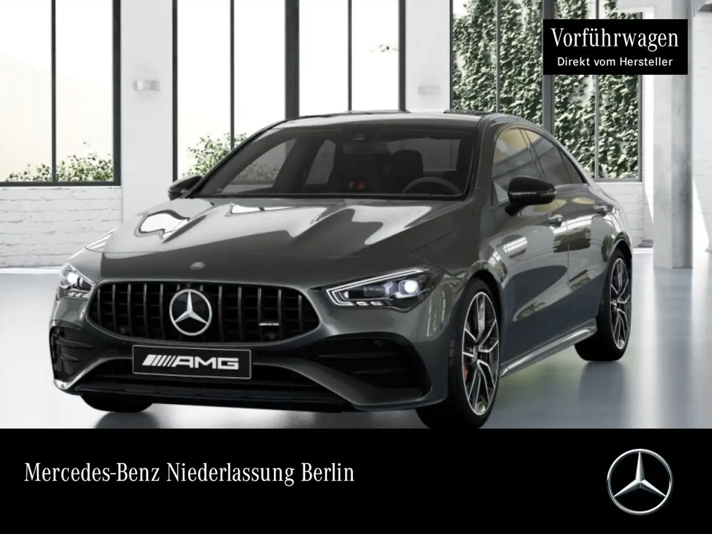 Mercedes-Benz CLA 35 AMG CLA 35 4M AMG+PANO+360°+MULTIBEAM+BURMESTER+TOTW Grau - 1