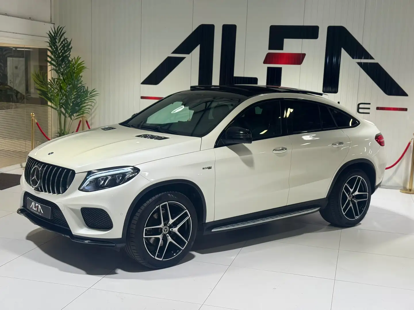 Mercedes-Benz GLE 350 d 4-Matic Coupé *Pack AMG*Exclusive*Garantie 12 Blanc - 2