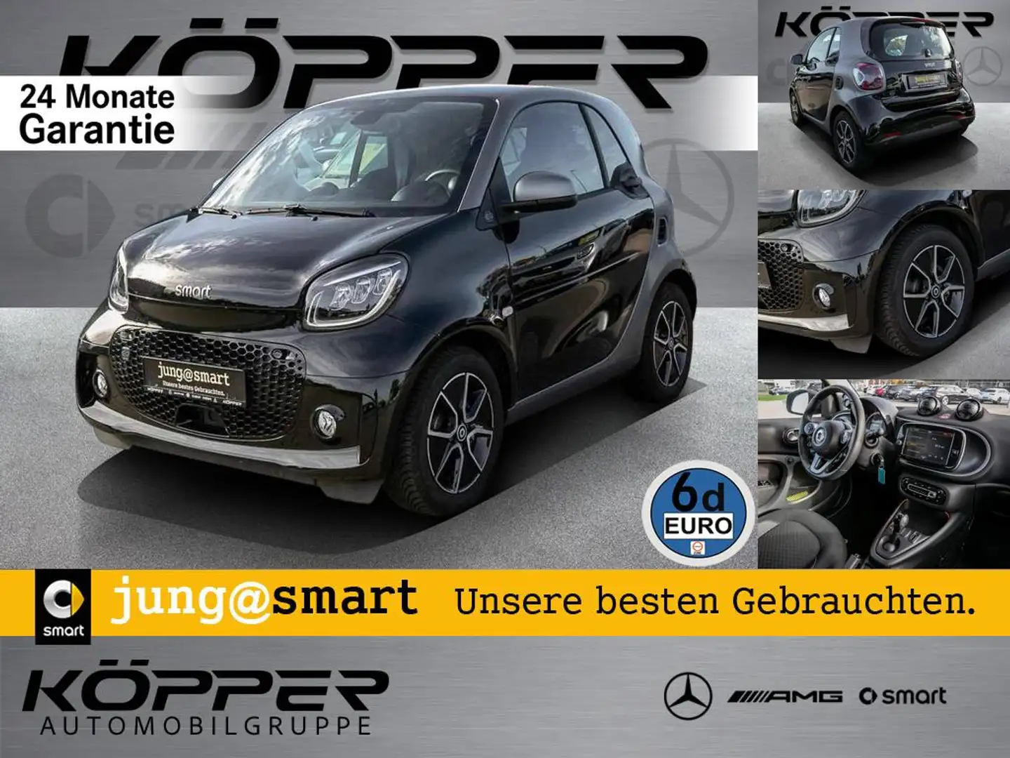 smart forTwo EQ EXCLUSIVE BLACK LAST ONE Kamera LED Noir - 1