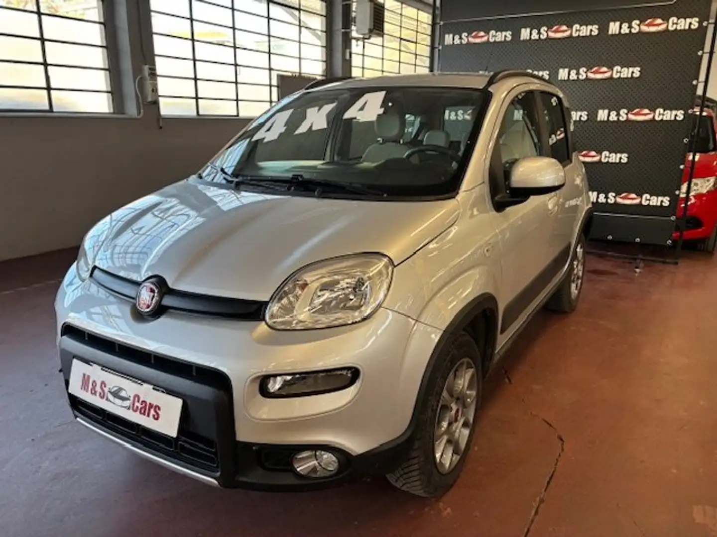 Fiat Panda 1.3 mjt 16v 4x4 75cv - TAGLIANDATA! Srebrny - 1