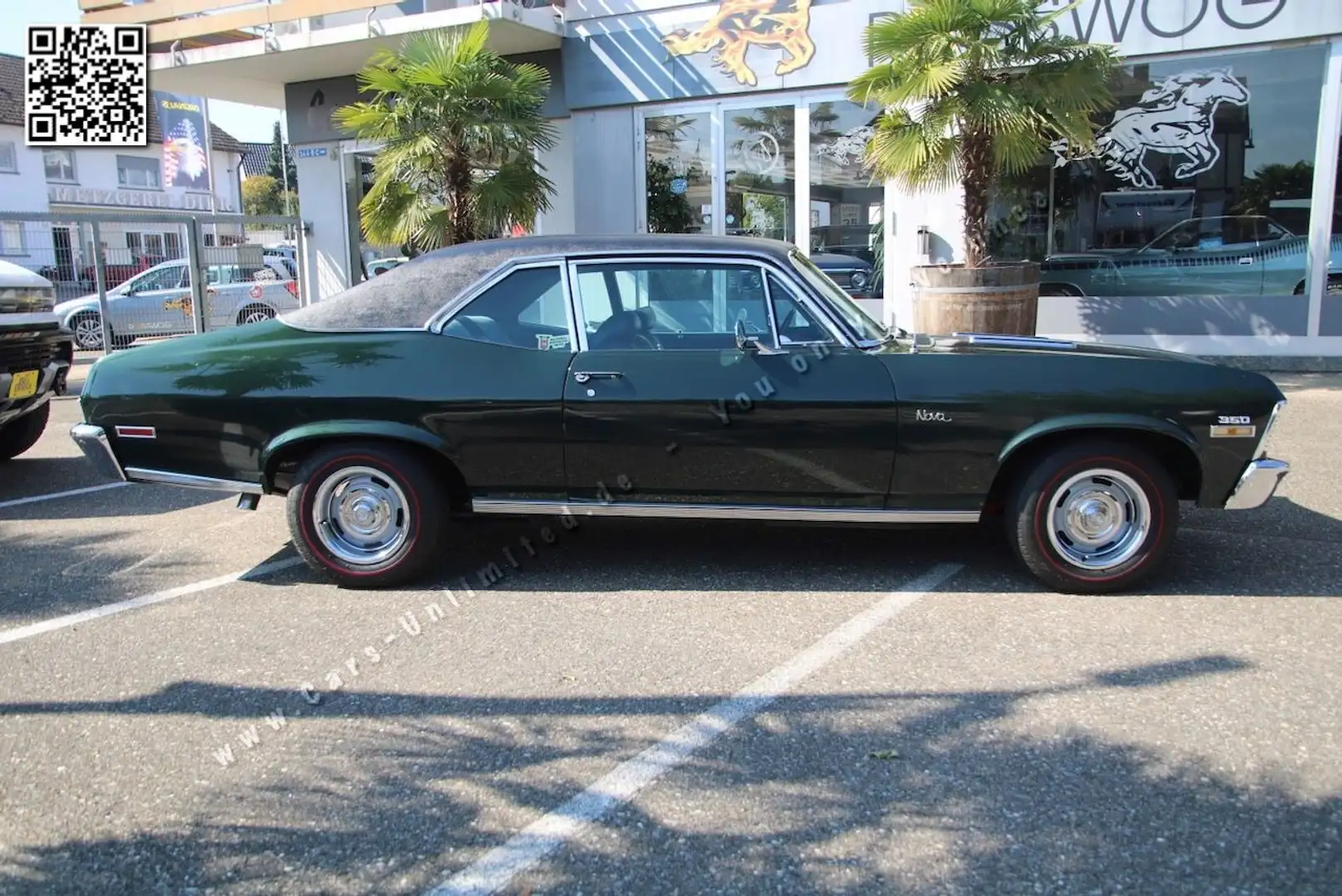 Chevrolet Nova 350-V8 / TH350 / R134 Vintage Klima Verde - 2
