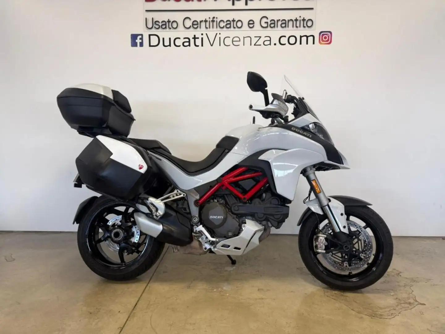 Ducati Multistrada 1200 S WHITE Bianco - 1