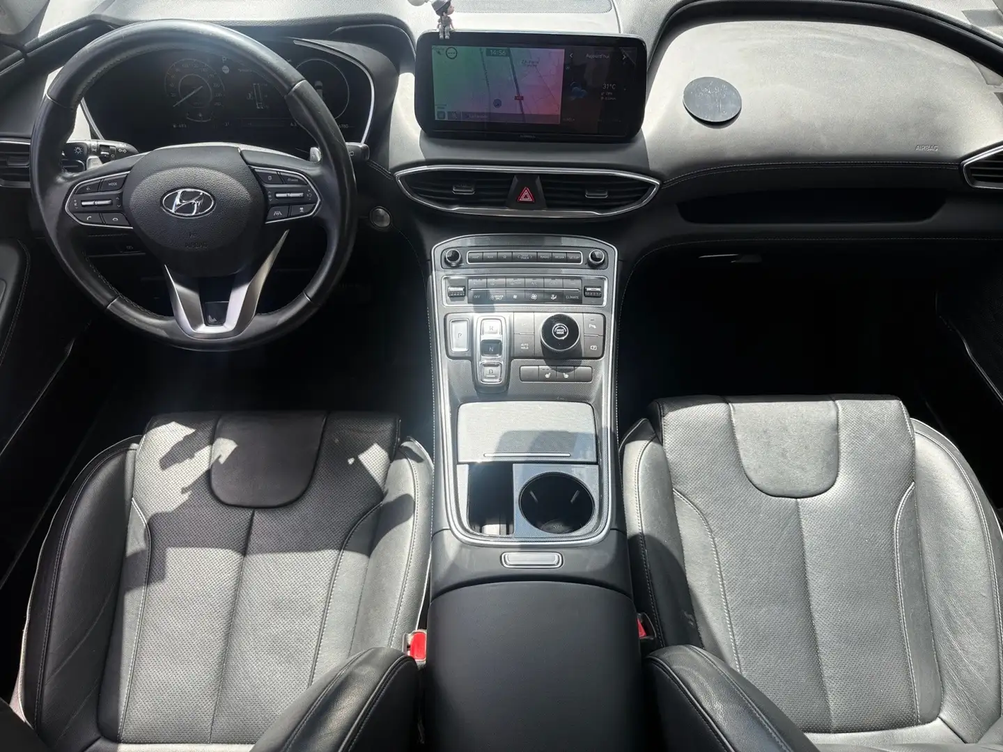 Hyundai SANTA FE Santa Fé 1.6 T-GDi Hybrid 230 BVA6 Executive Schwarz - 2