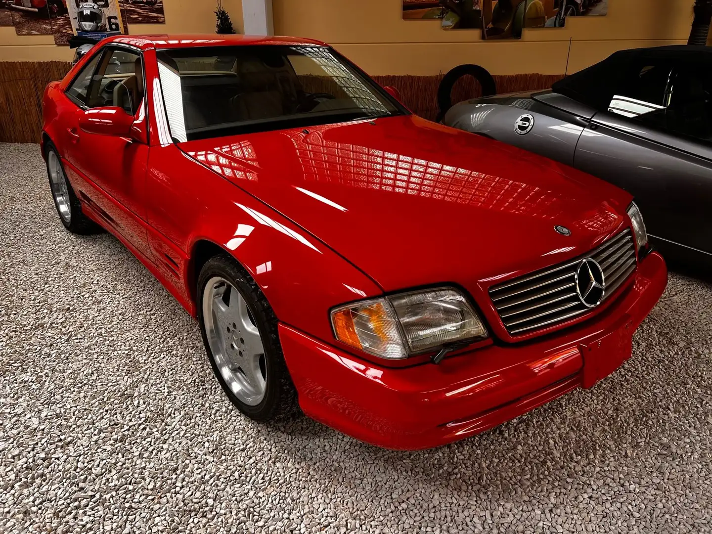 Mercedes-Benz SL 500 Czerwony - 1