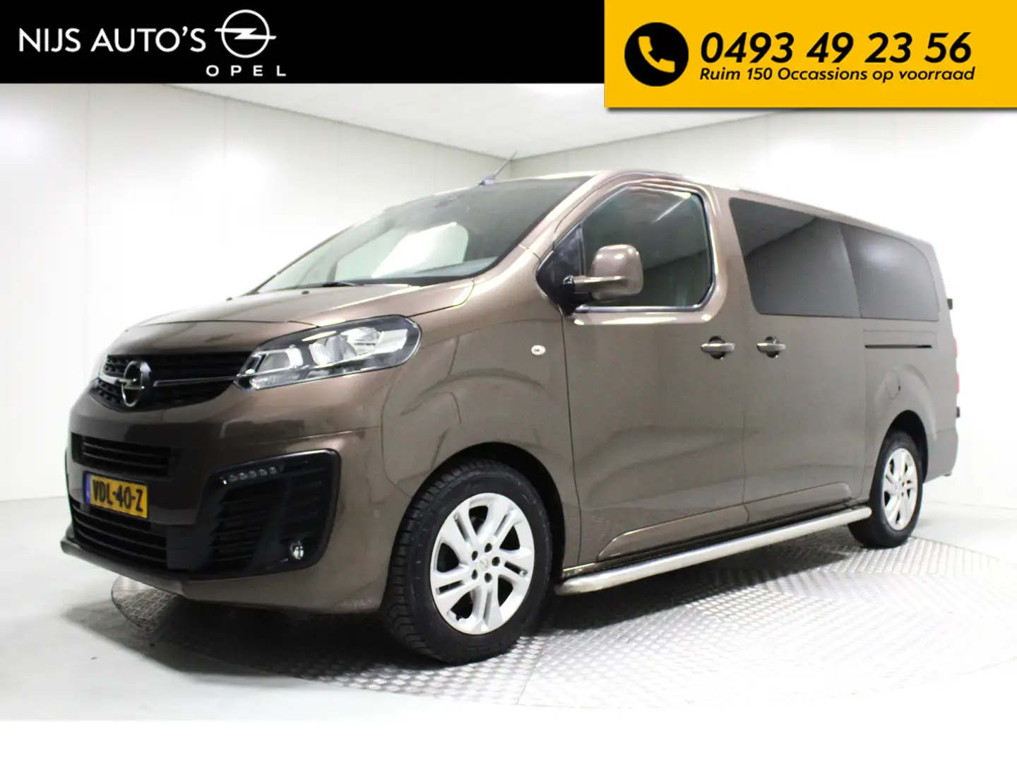 Opel Vivaro 2.0 CDTI L2H1 Innovation | Automaat | Elektrische Bruin - 1