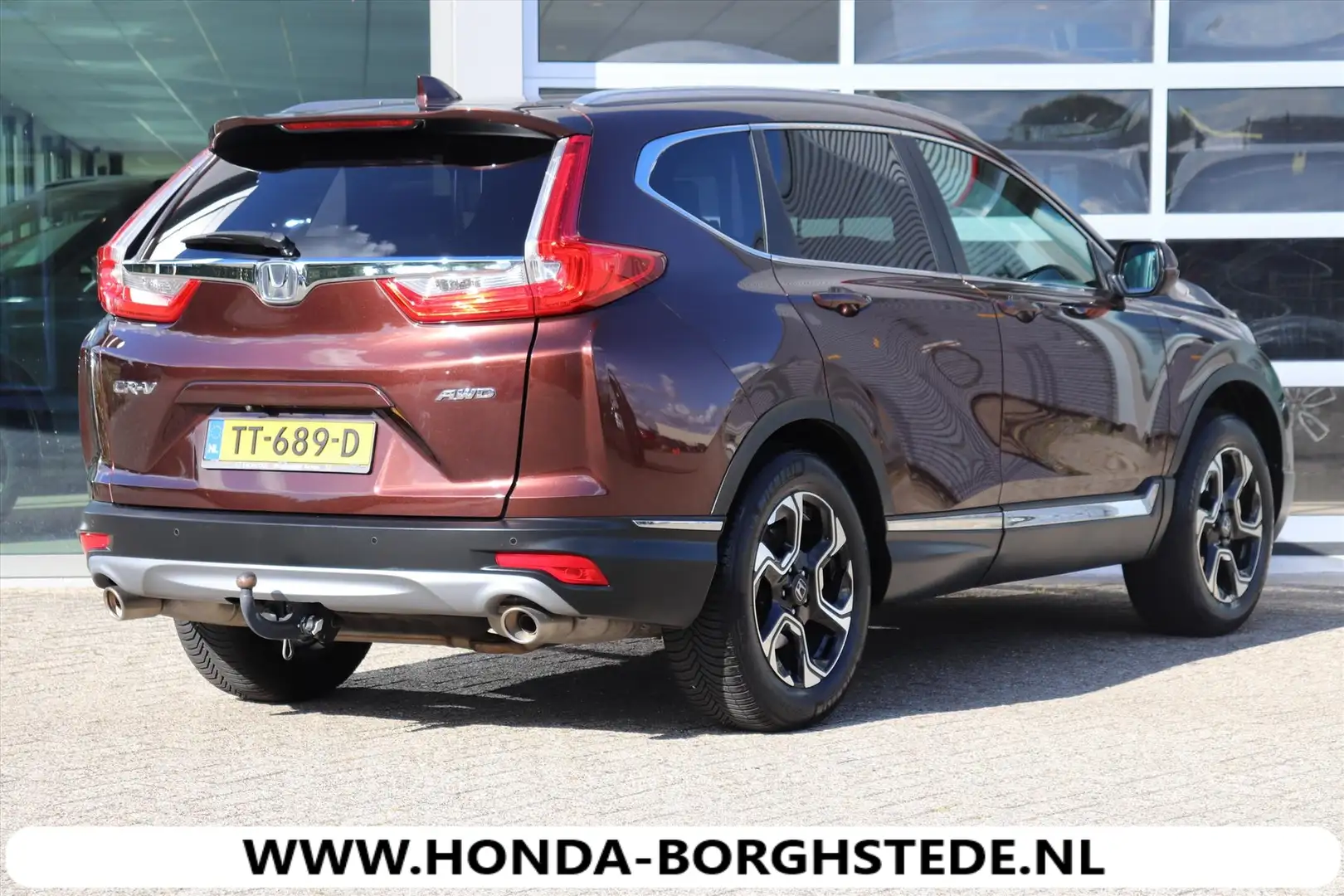 Honda CR-V 1.5 TURBO 193pk AWD CVT Lifestyle 7pers Trekhaak Brun - 2