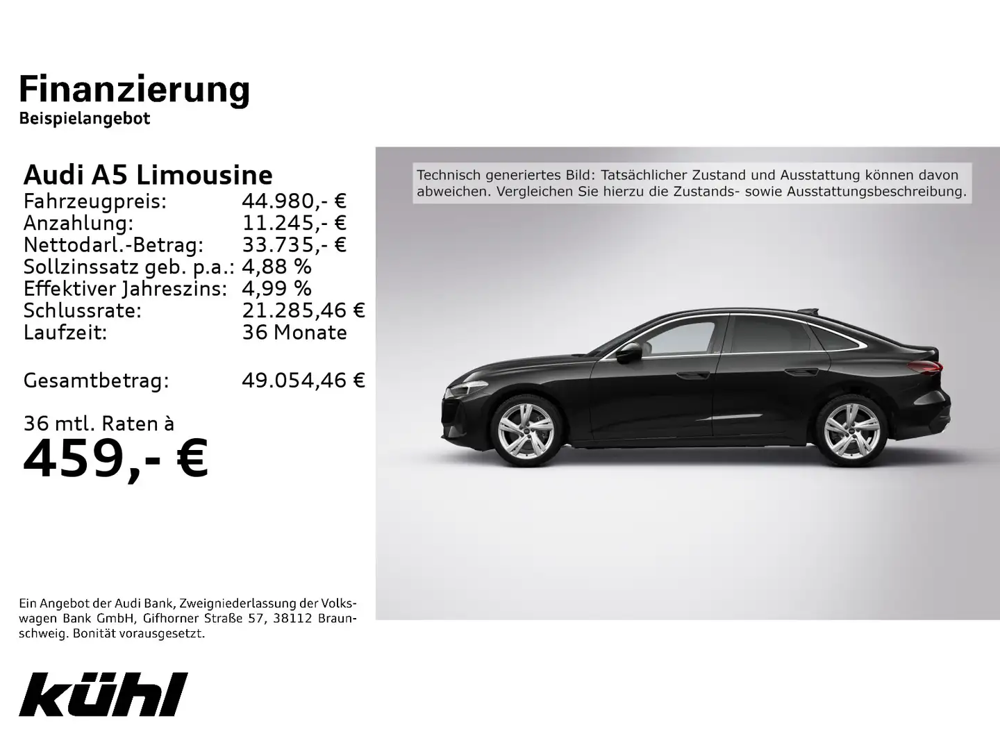 Audi A5 TDI S-tronic ACC/Kamera/Navi Schwarz - 2