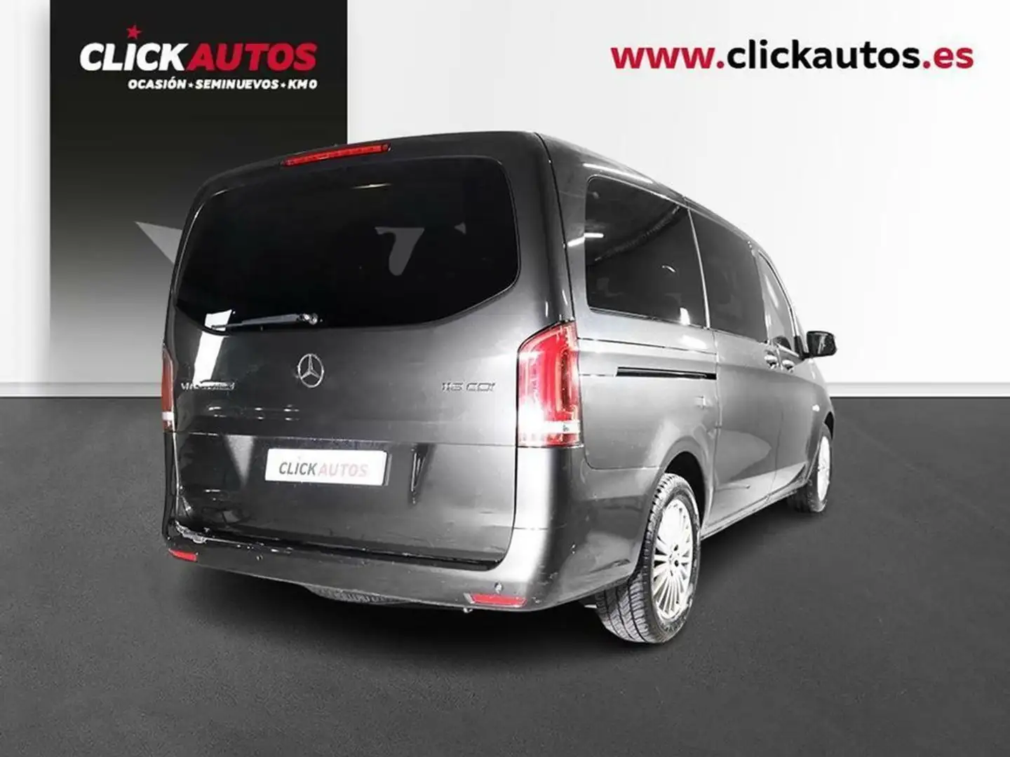 Mercedes-Benz Vito 2.0 CDI 163CV Tourer Pro Larga Autom. Gris - 2