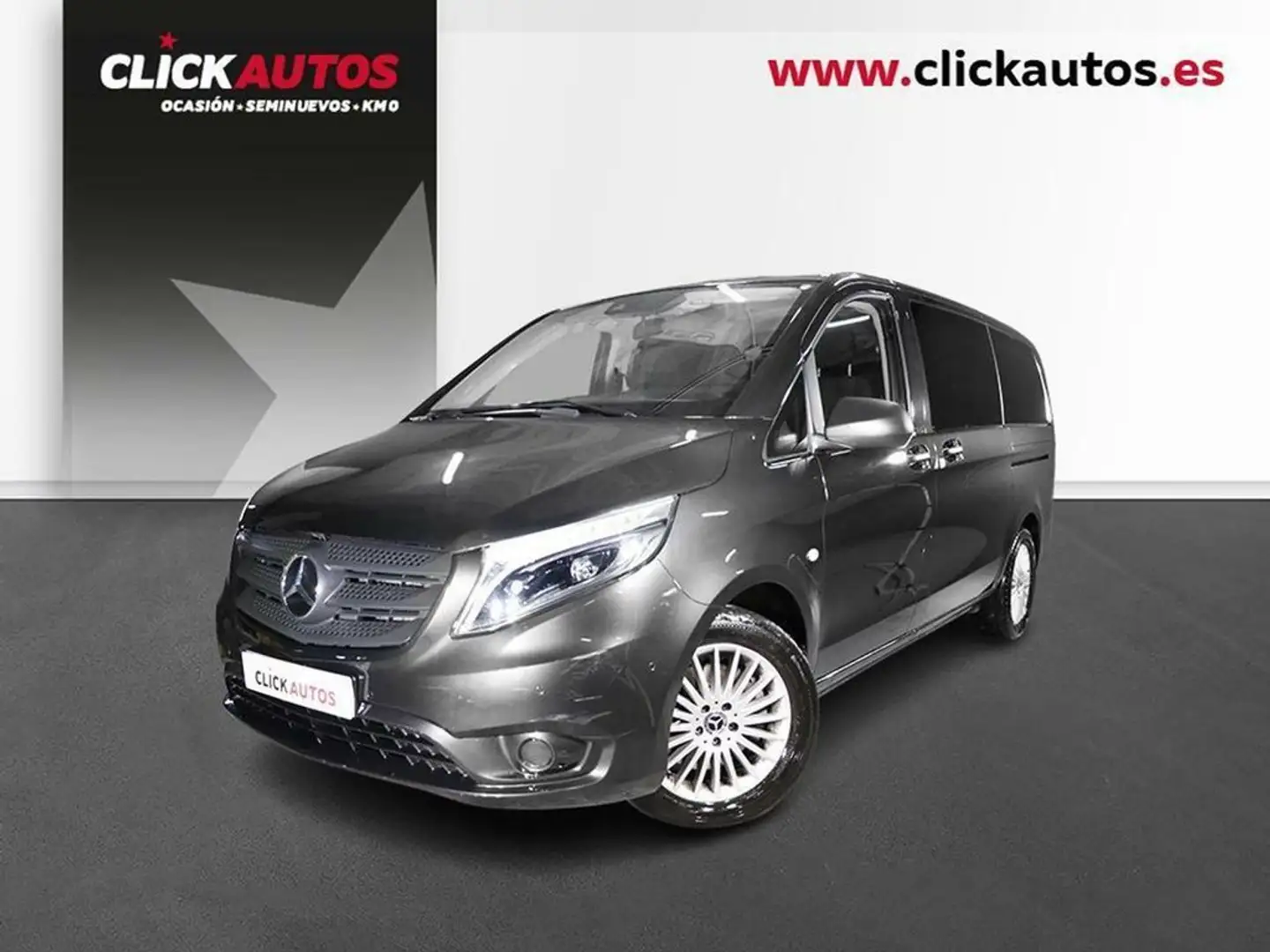 Mercedes-Benz Vito 2.0 CDI 163CV Tourer Pro Larga Autom. Gris - 1