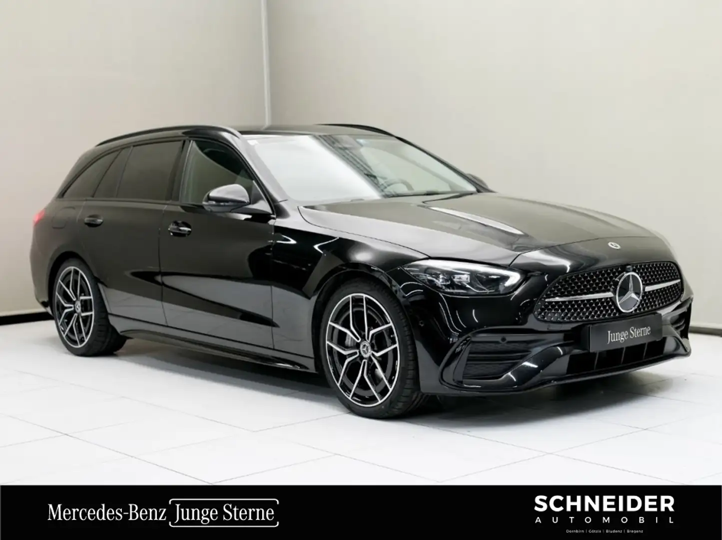 Mercedes-Benz C 200 4MATIC T-Modell Navi Sport S-Sitz Night Schwarz - 1