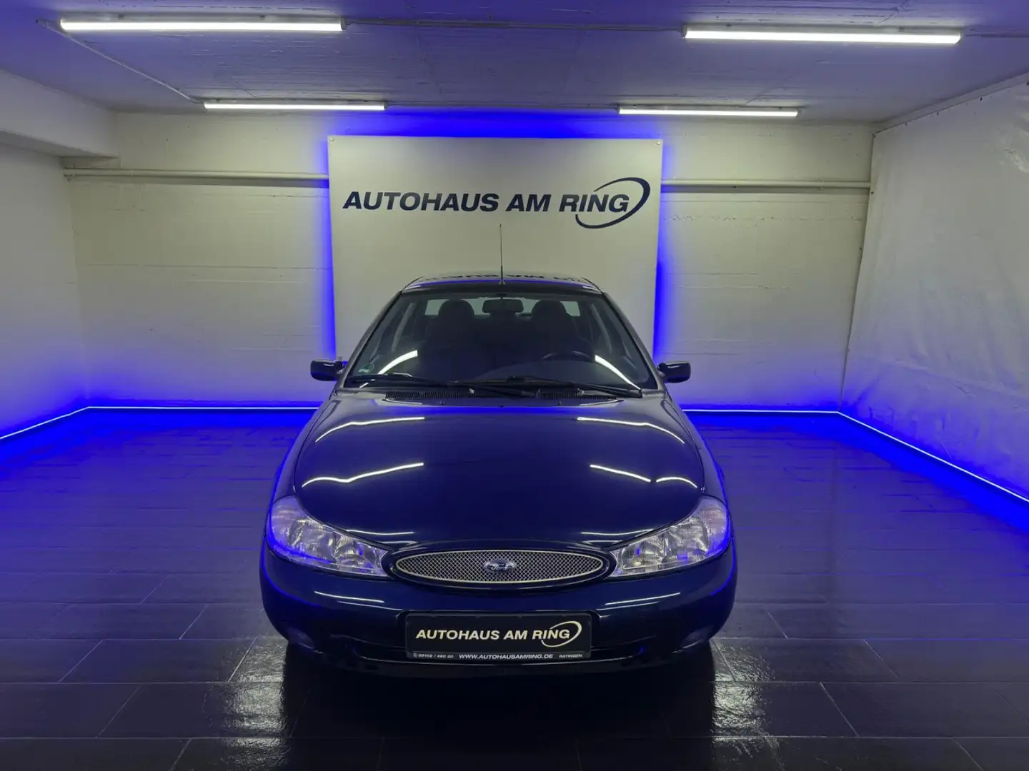 Ford Mondeo 1.8 16V TÜV-NEU ALLWETTER KLIMA SZHZG ALU Albastru - 1
