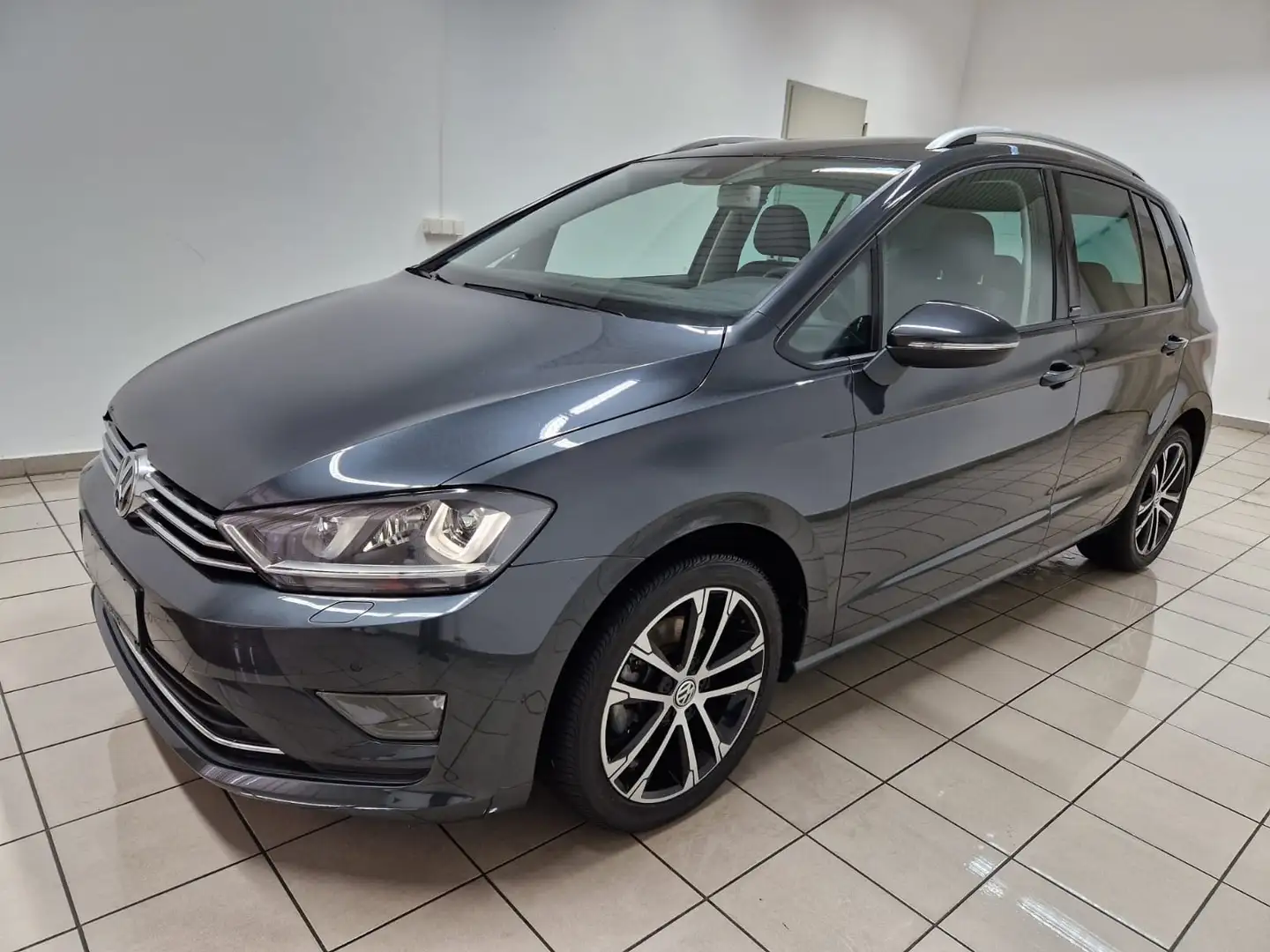 Volkswagen Golf Sportsvan 1.4 TSI Allstar DSG Xenon Navi Sitzheizung ACC 17" Grau - 1