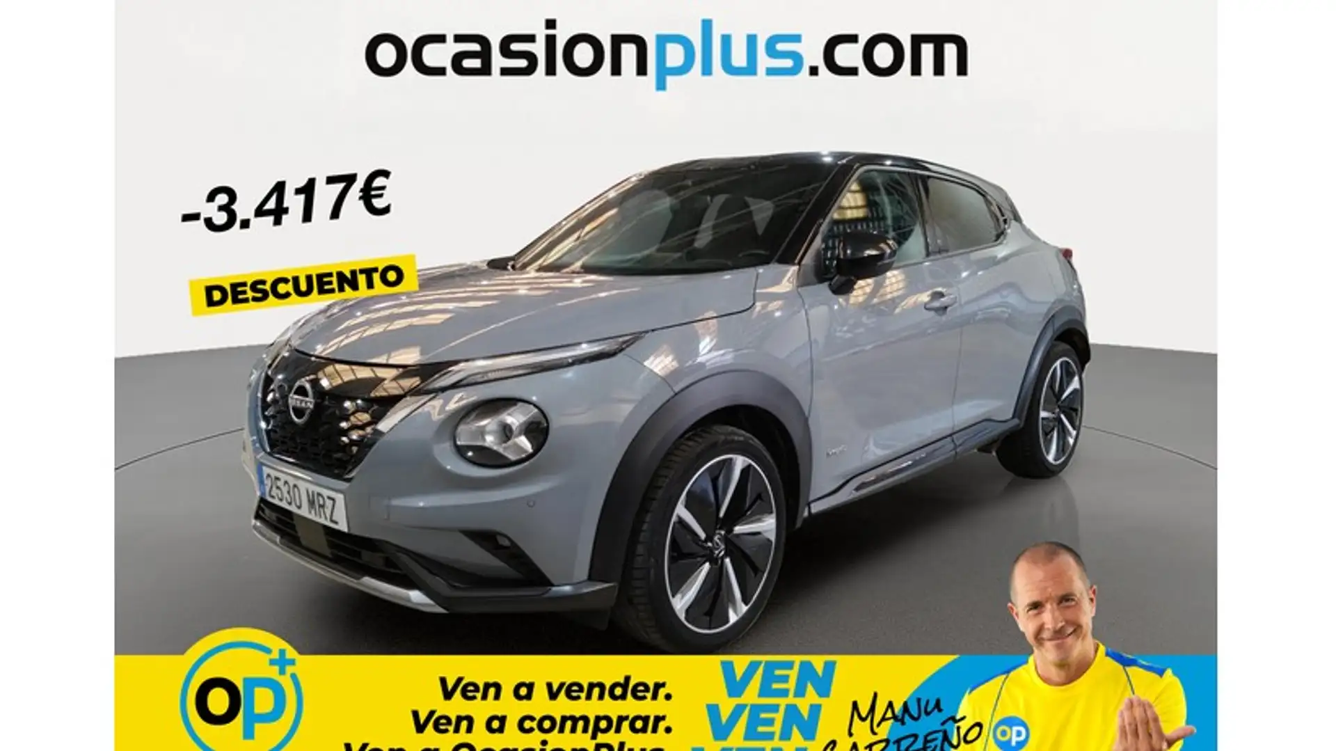 Nissan Juke 1.6 Hybrid N-N-Design Black Auto Gris - 1
