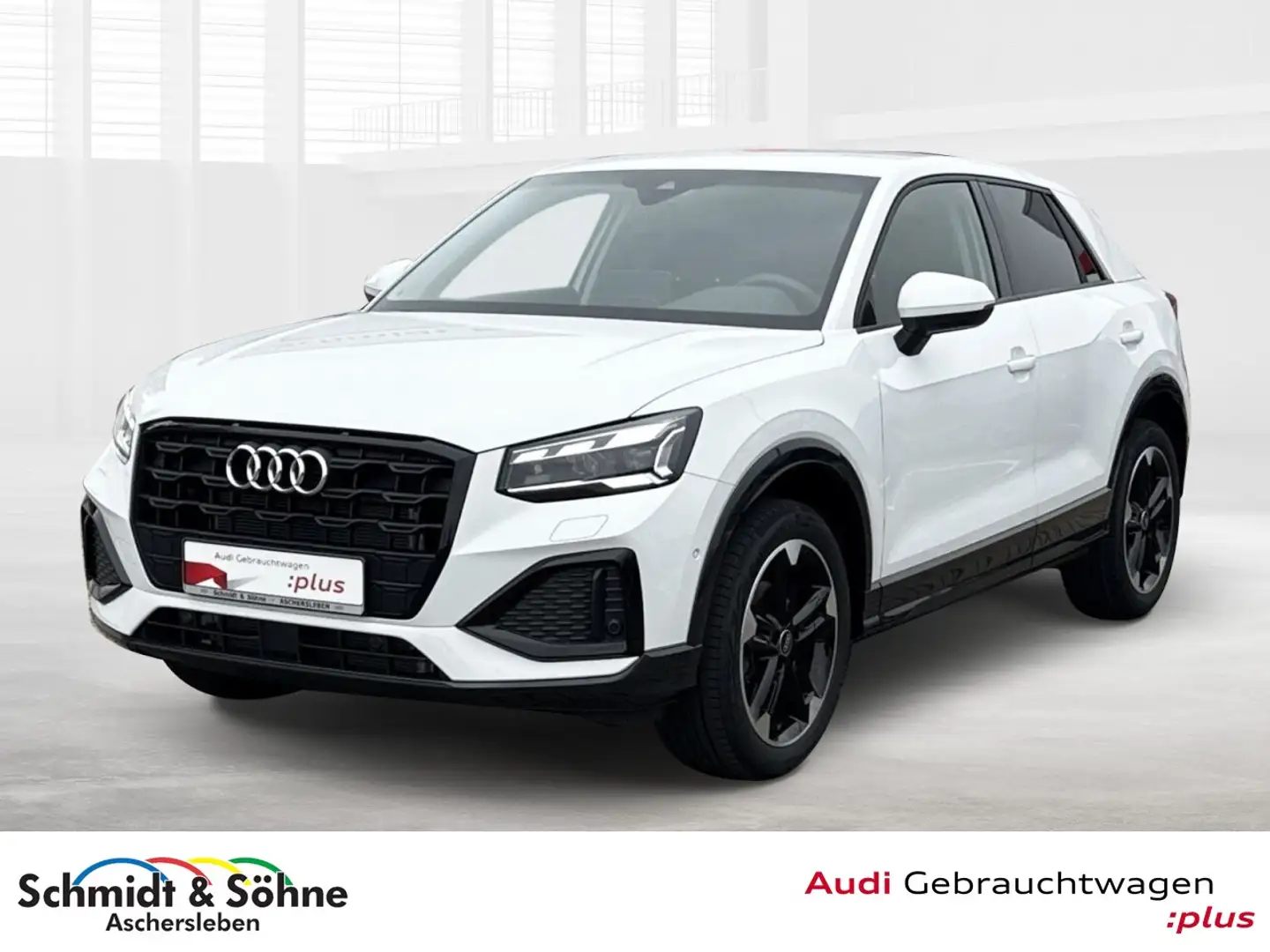 Audi Q2 advanced 35 TFSI S tronic MATRIX+AHK+NAV+VIRT Weiß - 1