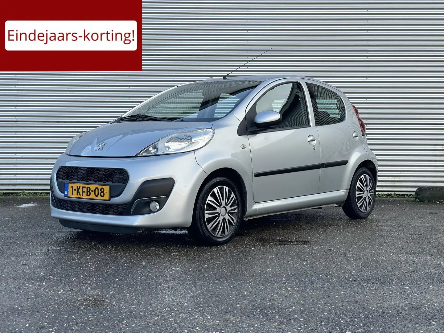 Peugeot 107 1.0 Active 5 Deurs|Airco|Radio|Nieuwe Wieldoppen P Gris - 1