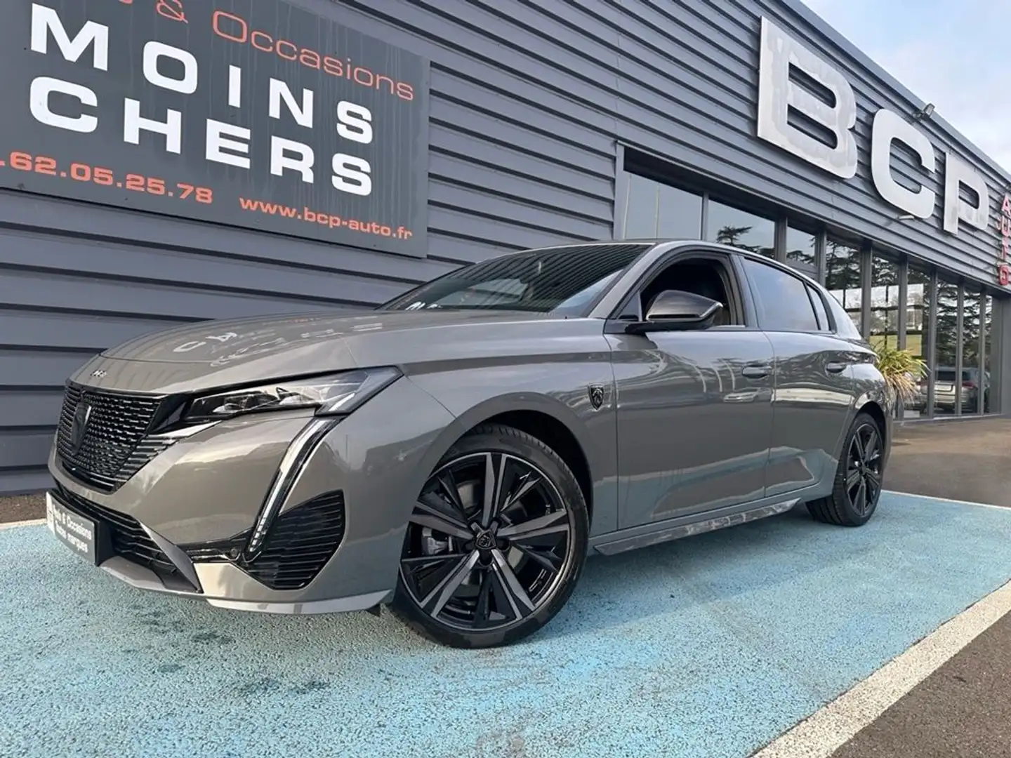 Peugeot 308 1.5 BLUEHDI 130CH S\u0026S GT EAT8 Gris - 1