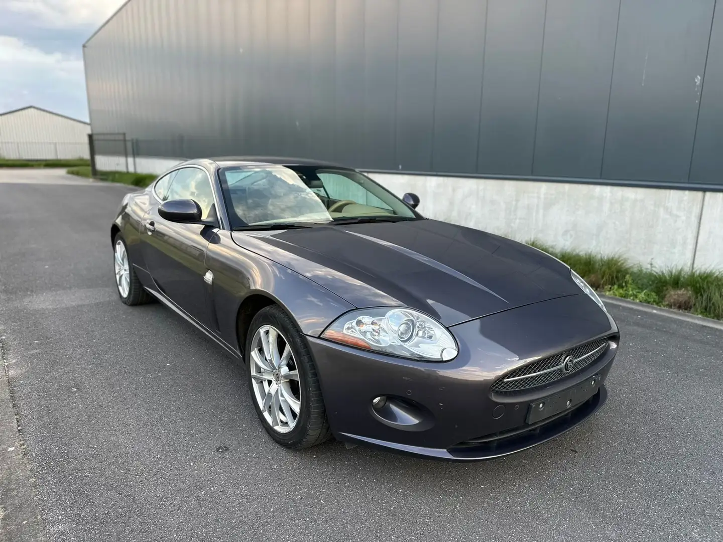 Jaguar XK 3.5 Coupe Gris - 2