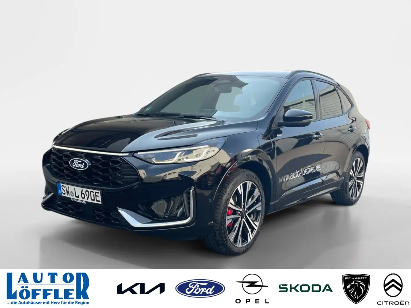Ford Kuga PHEV ST-Line X PANO+360+HEADUP+MATRIX uvm Klima Schwarz - 1