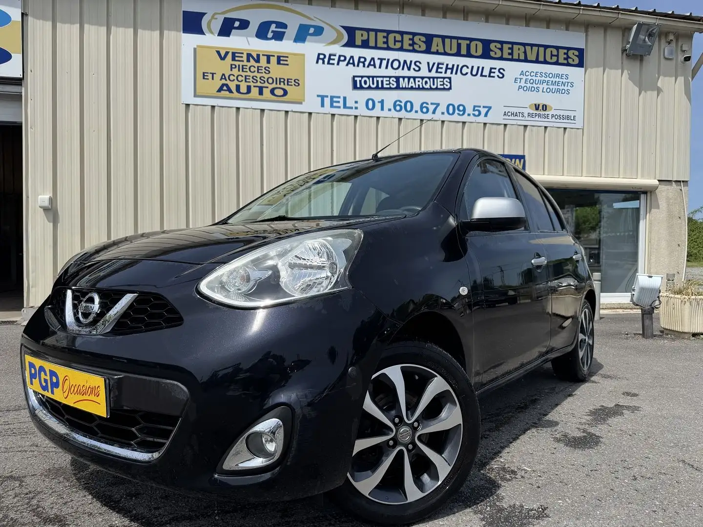 Nissan Micra 1.2 80CH CONNECT EDITION Noir - 1