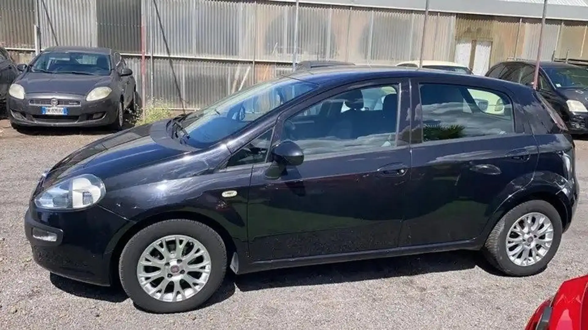 Fiat Punto Evo 1.3 mjt Zwart - 2