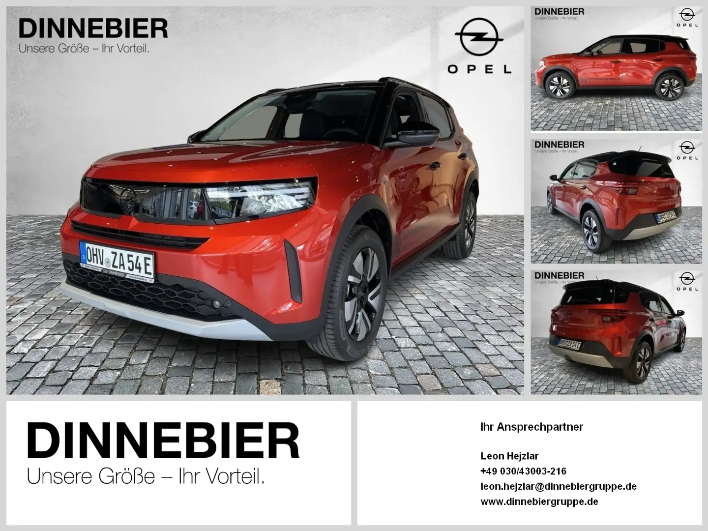 Opel Frontera Electric GS Navi+PDC+130°Kamera Arancione - 1