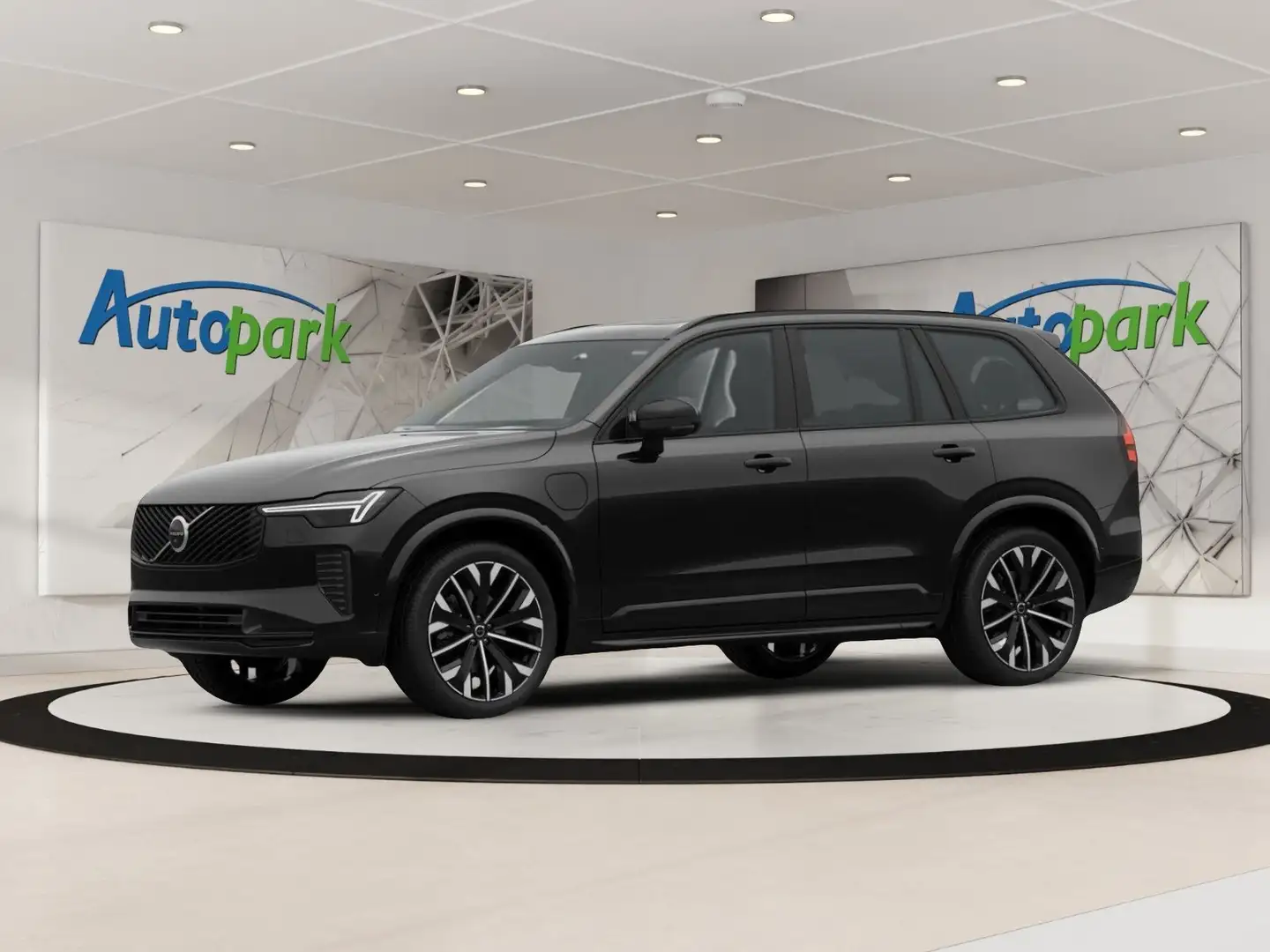 Volvo XC90 Ultra, T8 AWD Plug-in Hybrid, Elektrisch/Benzin, D Schwarz - 1