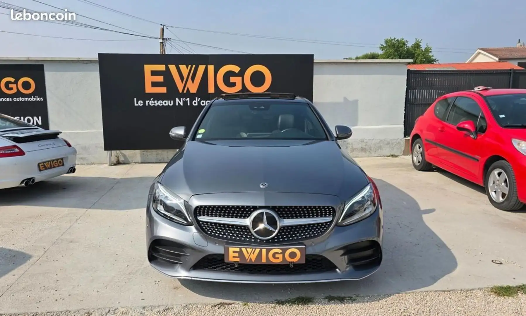Mercedes-Benz C 200 Mercedes 200D 160CH AMG LINE 9G-TRONIC Gris - 2