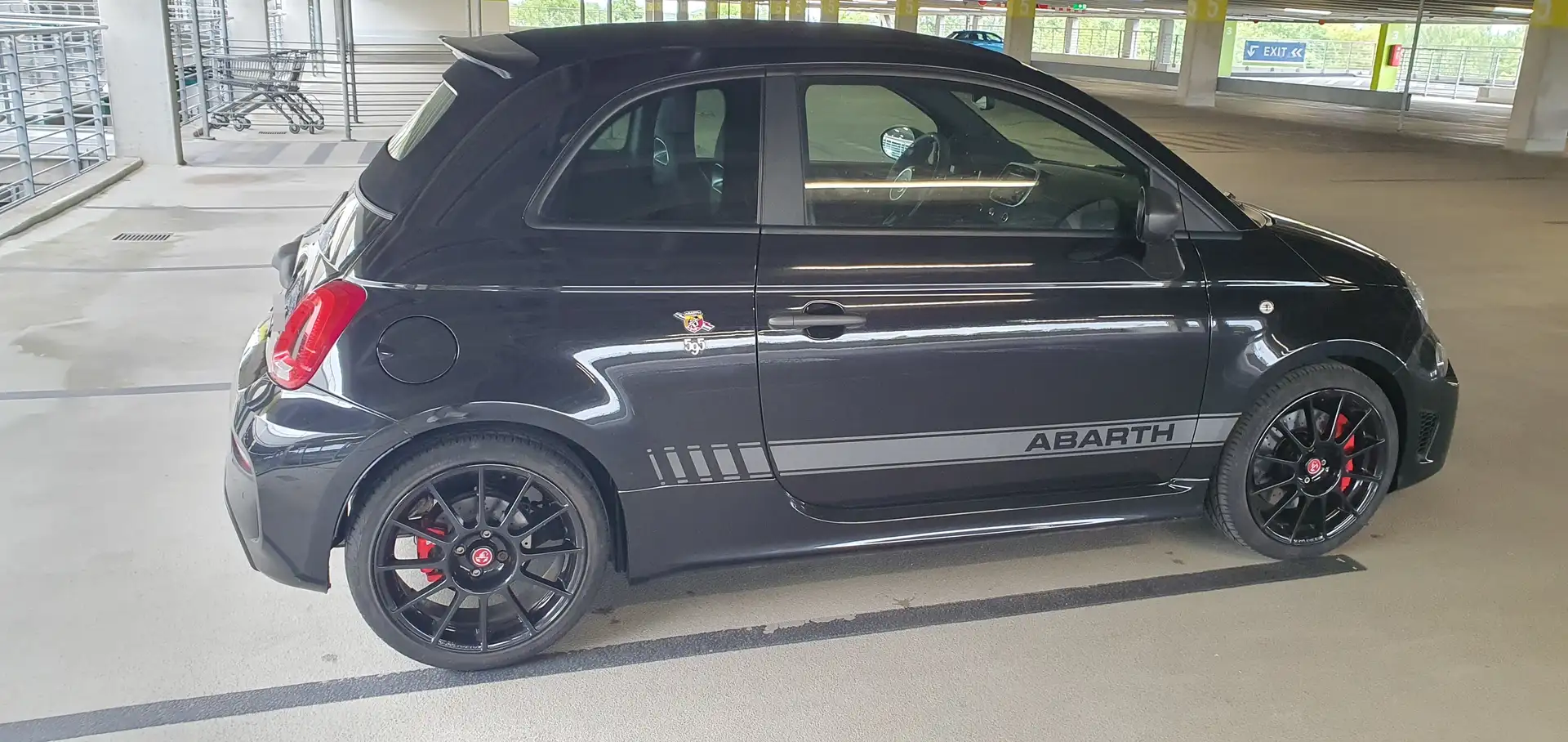 Fiat 595 Abarth 500 C C Automatik Competizione Schwarz - 2