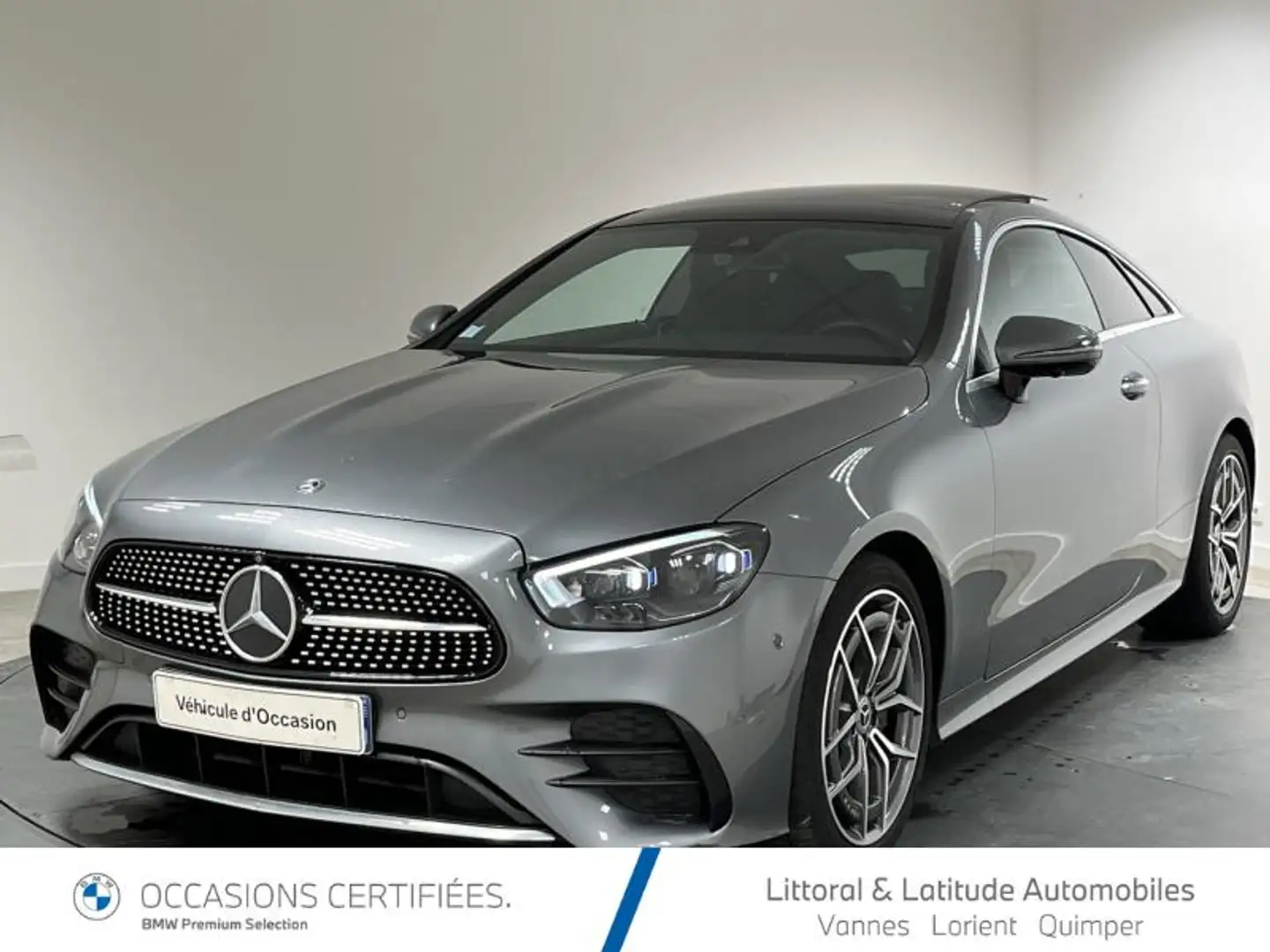 Mercedes-Benz E 220 220 d 194ch AMG Line 9G-Tronic Noir - 1