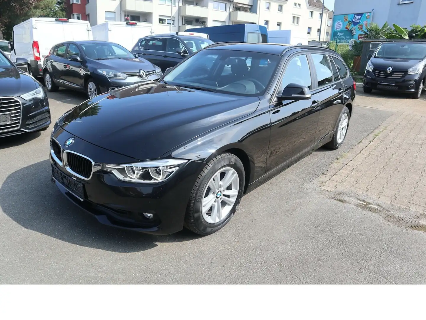 BMW 320 Advantage 1hd Navi Tempo Scheckheftgepflegt Zwart - 2