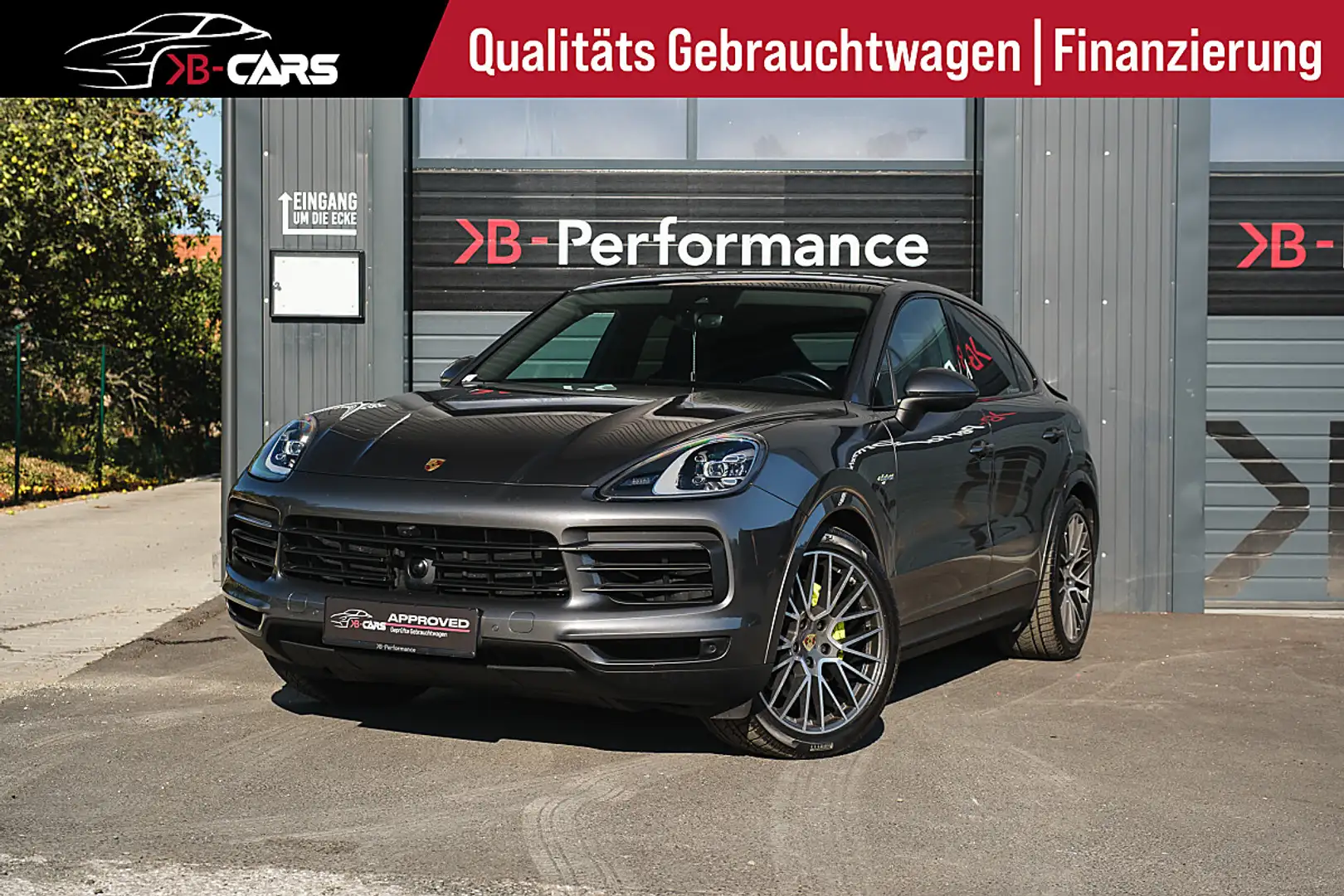 Porsche Cayenne Coupé E-Hybrid | Sport Chrono | Luftfederung | ... Grau - 1