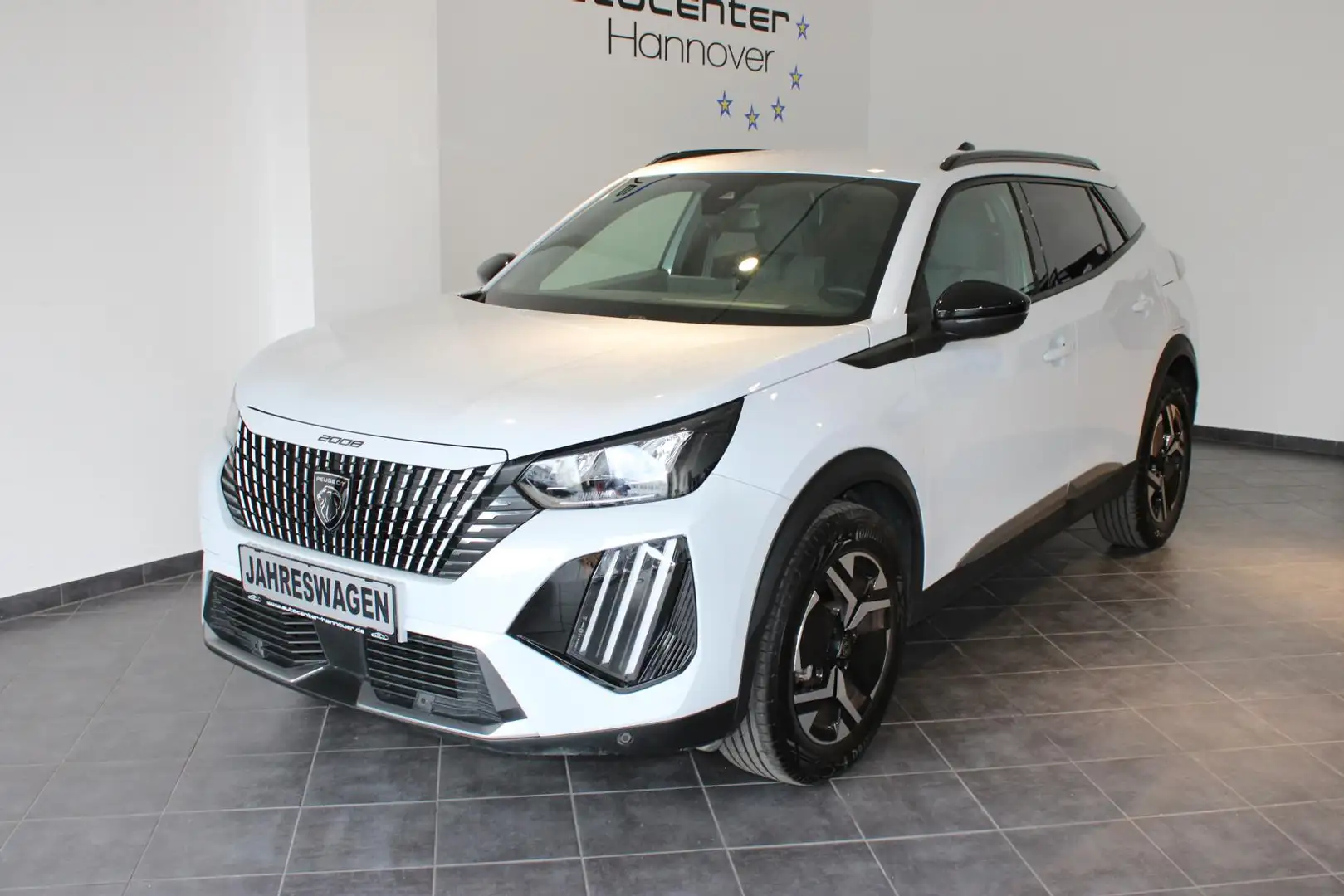 Peugeot 2008 Allure 1.2 PT 130 AT8 LED,NAVI,Kamera 360 Weiß - 2