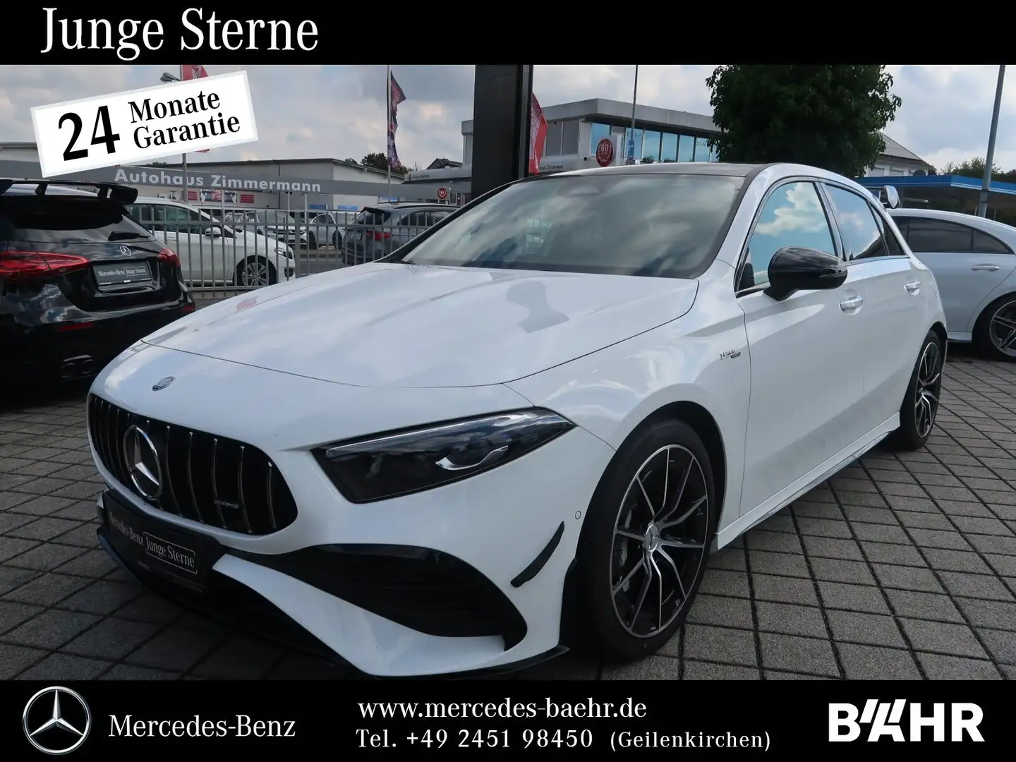 Mercedes-Benz A 35 AMG A 35 AMG 4M Night+Aero/Pano/Multibeam/Totwinkel Weiß - 1