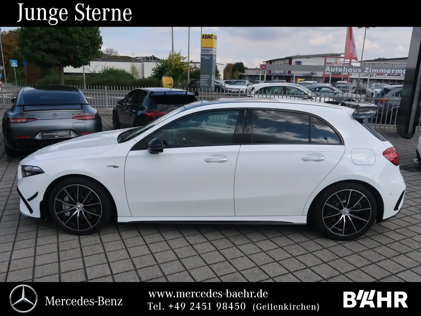 Mercedes-Benz A 35 AMG A 35 AMG 4M Night+Aero/Pano/Multibeam/Totwinkel Weiß - 2