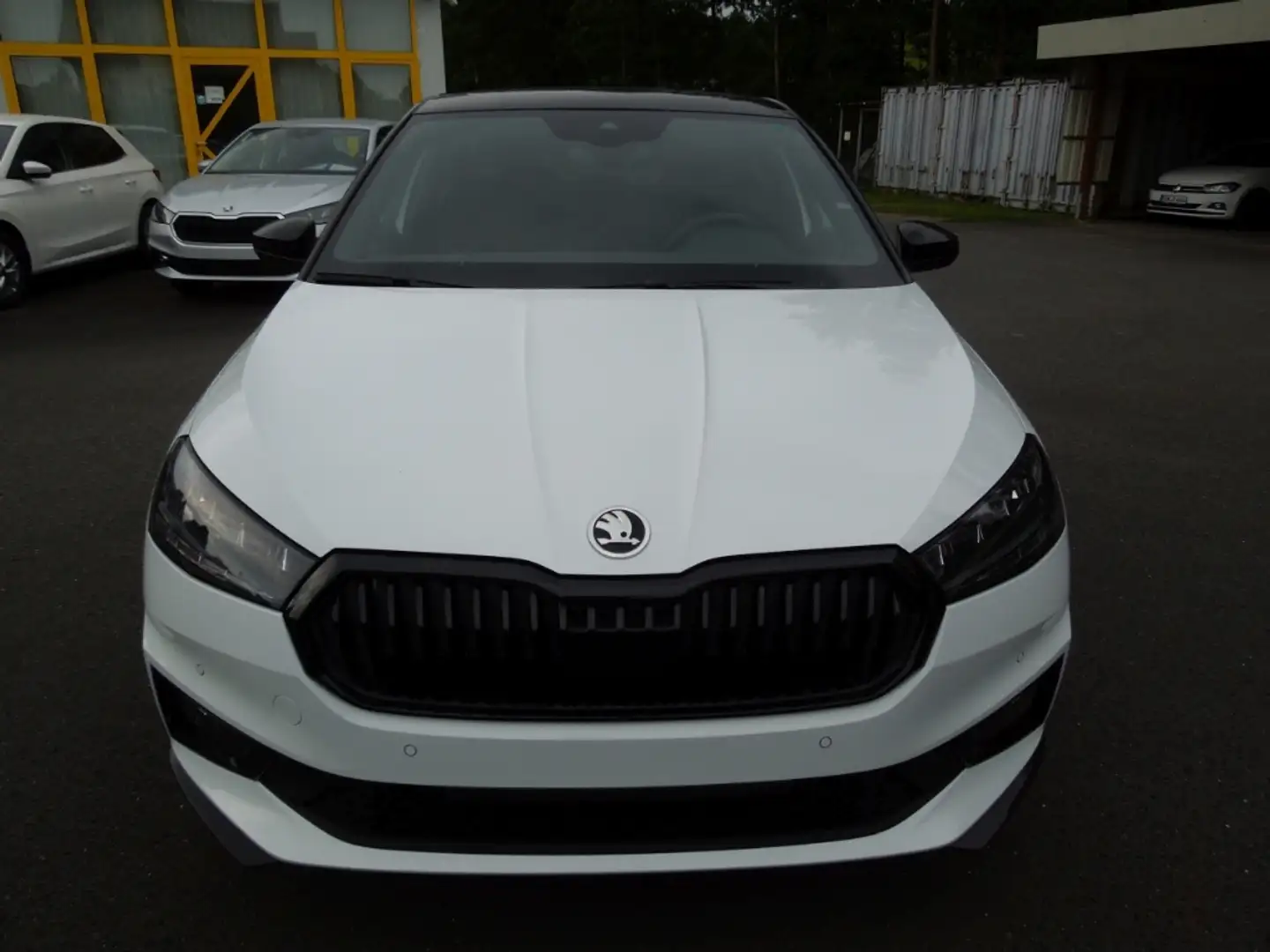 Skoda Fabia 1.0 TSI Monte-Carlo/LED/Sitzheizung/Kamera Weiß - 2