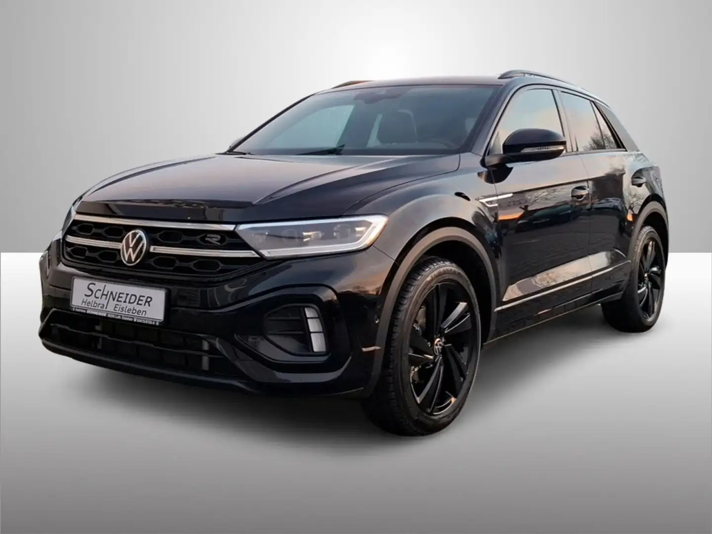 Volkswagen T-Roc 1.5 TSI DSG R-LINE IQ.LIGHT+CAM+NAVI+AZV LED Schwarz - 2
